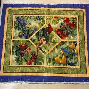Hand Crafted Quilt Lap Blanket 34” x 40” (BJ)